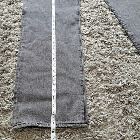 Blue pronto uomo | Grey men's jean straight cut - Picture 8 of 12